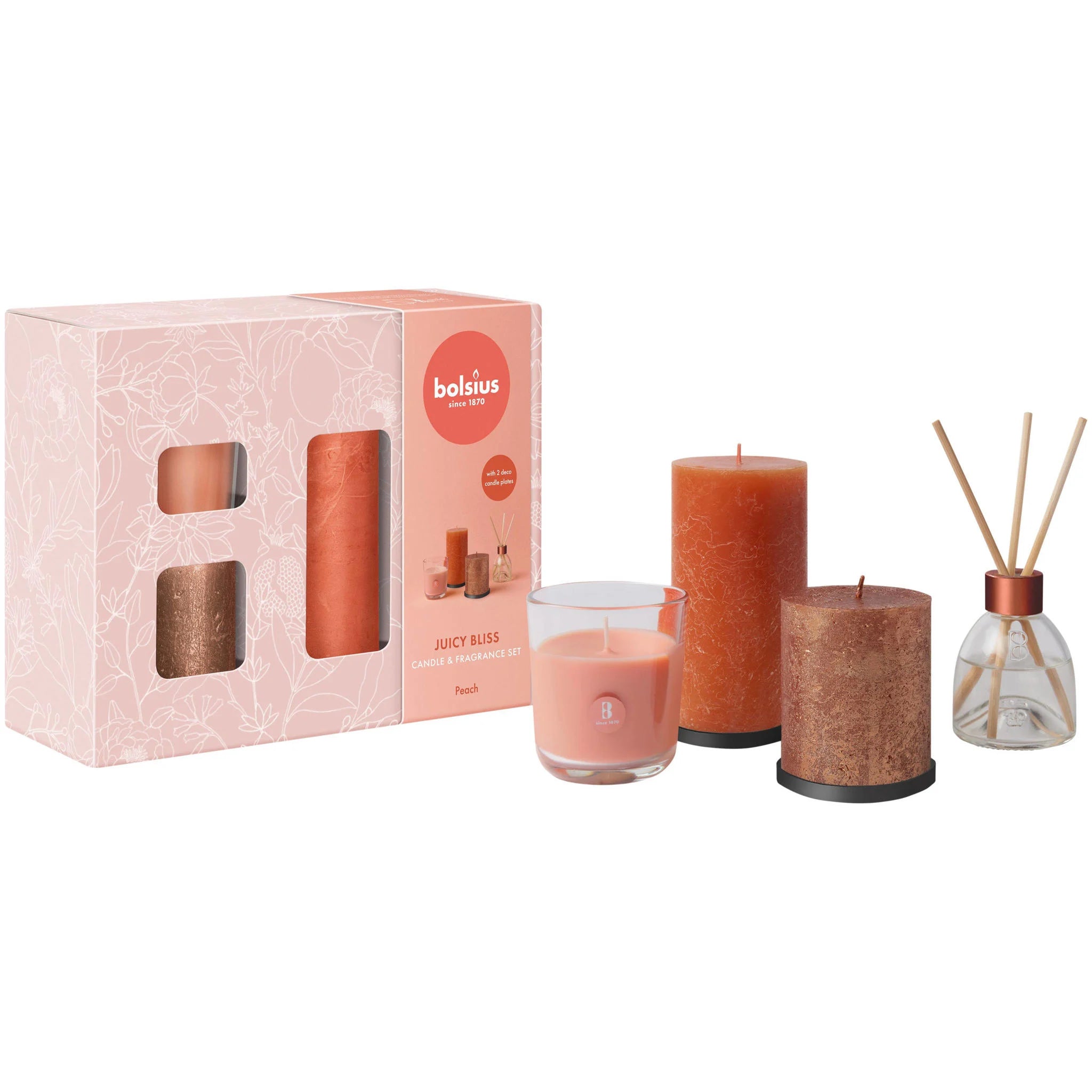 Bolsius - Giftset 'Juicy Bliss' (Medium)