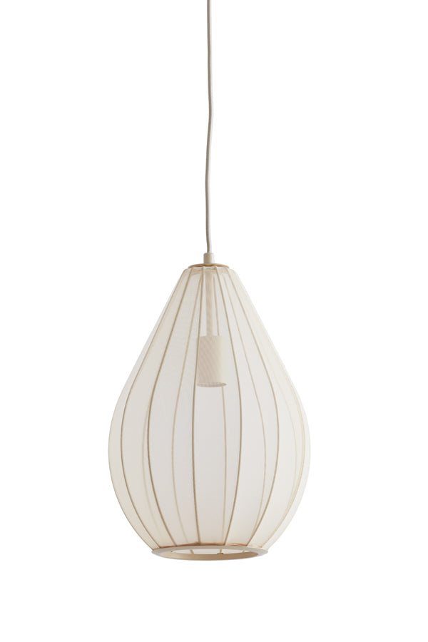 Light &amp; Living - Lampe suspendue 'Itela' (Taille S, Sable)