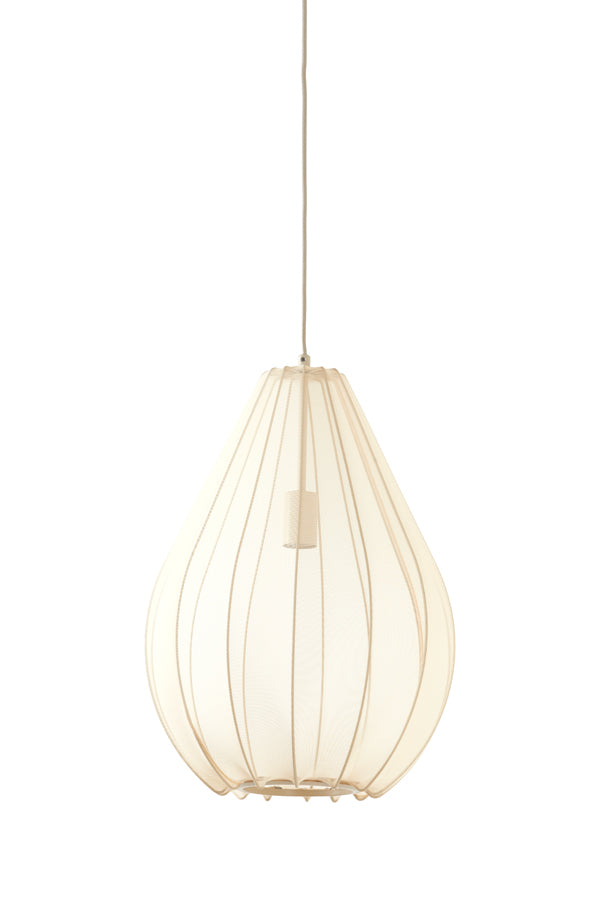 Light &amp; Living - Lampe suspendue 'Itela' (Taille M, Sable)