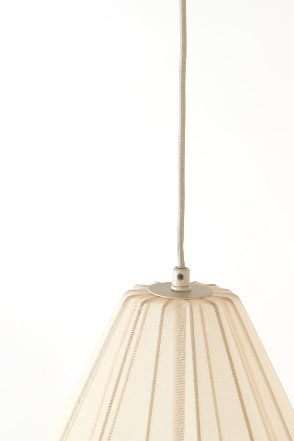 Light &amp; Living - Lampe suspendue 'Itela' (Taille M, Sable)