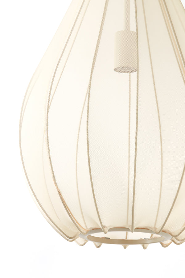 Light &amp; Living - Lampe suspendue 'Itela' (Taille M, Sable)