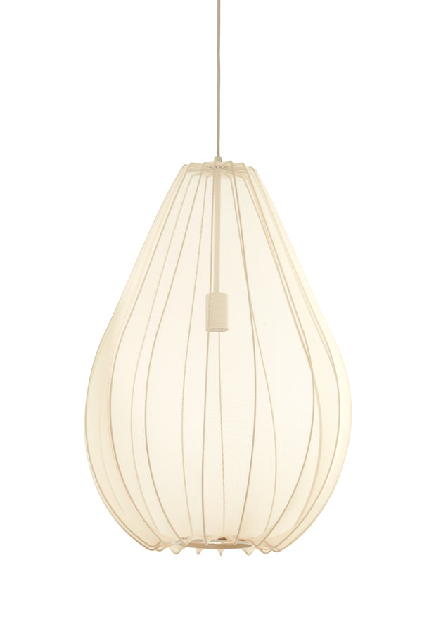 Light &amp; Living - Lampe suspendue 'Itela' (Taille L, Sable)