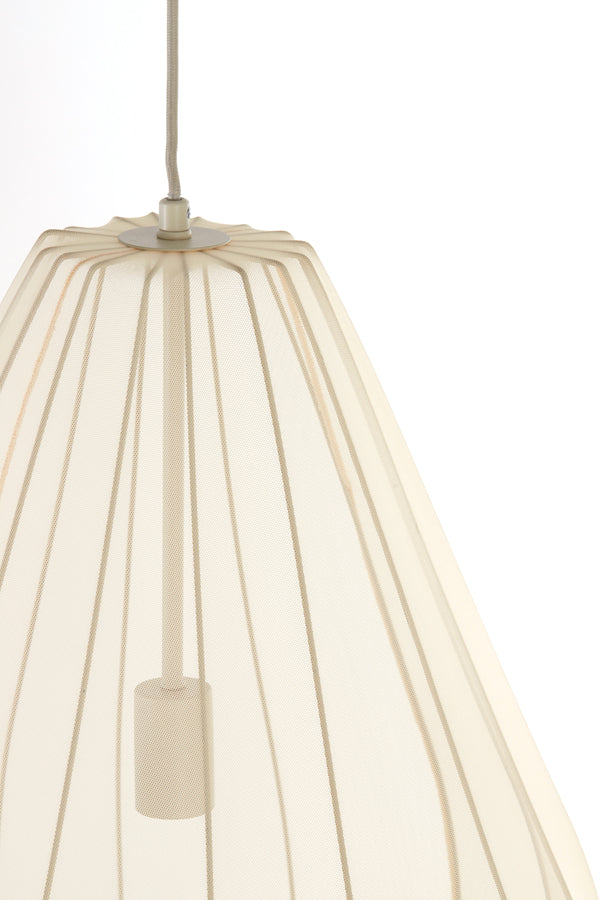 Light &amp; Living - Lampe suspendue 'Itela' (Taille L, Sable)