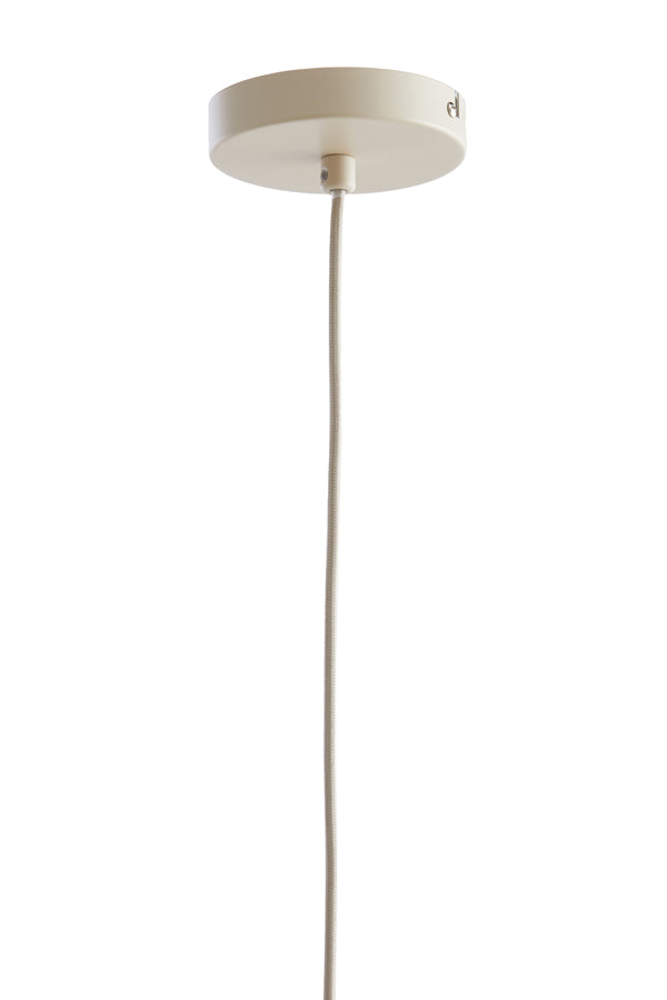 Light &amp; Living - Lampe suspendue 'Itela' (Taille S, Sable)