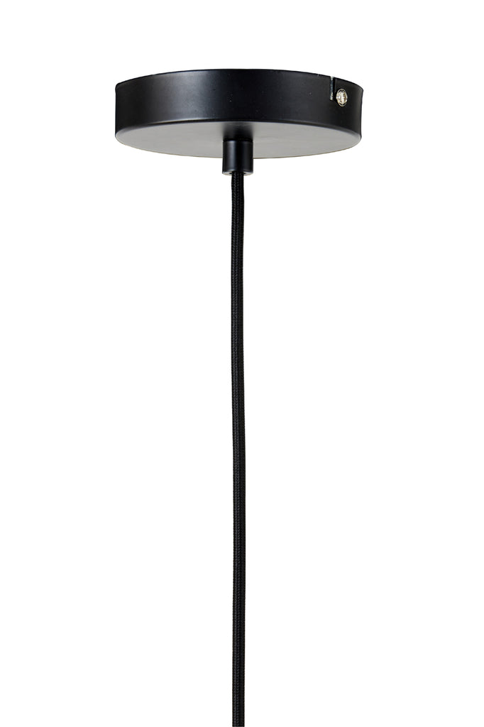 Light &amp; Living - Lampe suspendue 'Jaicey' (Noir Mat &amp; Or)