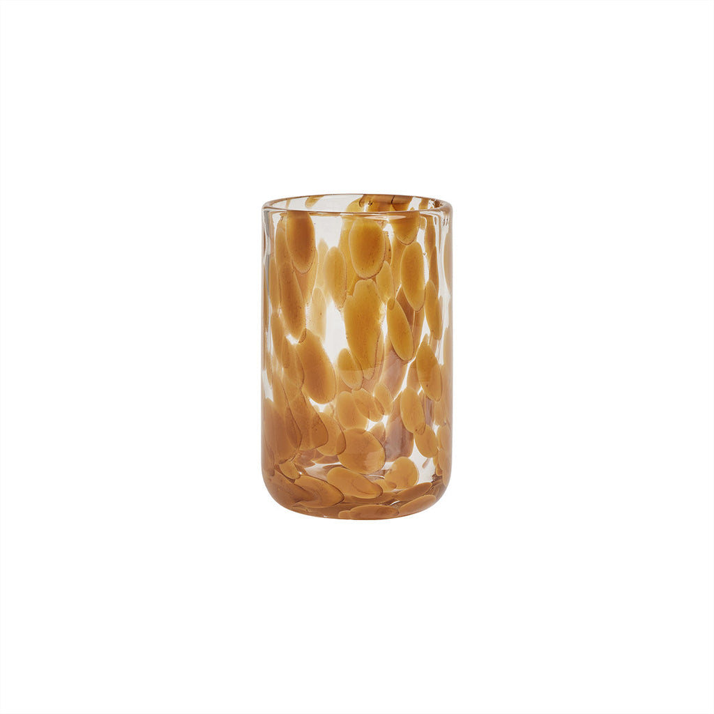 OYOY LIVING - Waterglas 'Jali' - Amber