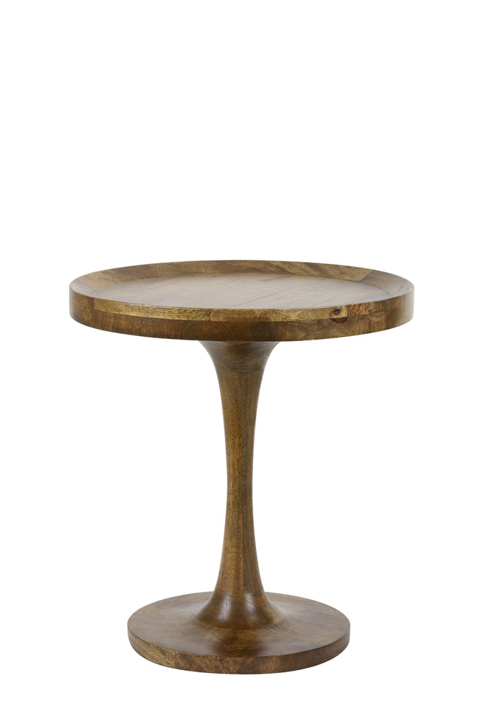 Light &amp; Living - Table d'appoint 'Joekon' (Taille L, Bois, Brun Huile)