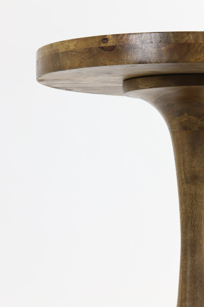 Light &amp; Living - Table d'appoint 'Joekon' (Taille L, Bois, Brun Huile)