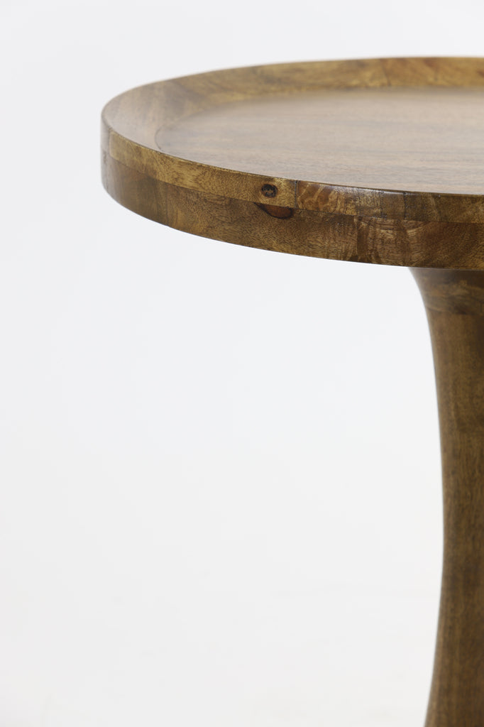 Light &amp; Living - Table d'appoint 'Joekon' (Taille L, Bois, Brun Huile)