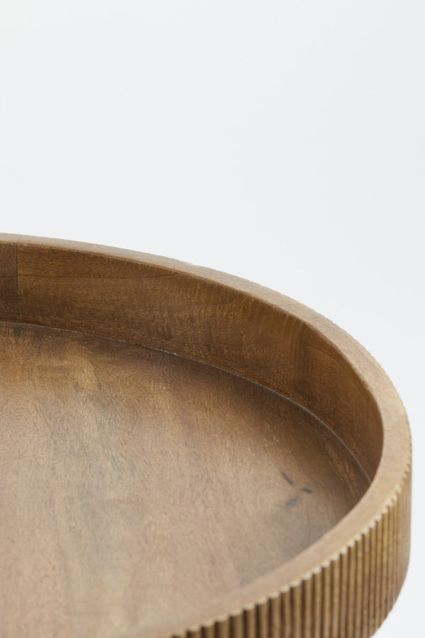 Light &amp; Living - Table d'appoint 'Kalomo' (Taille L, Bois, Marron Foncé)