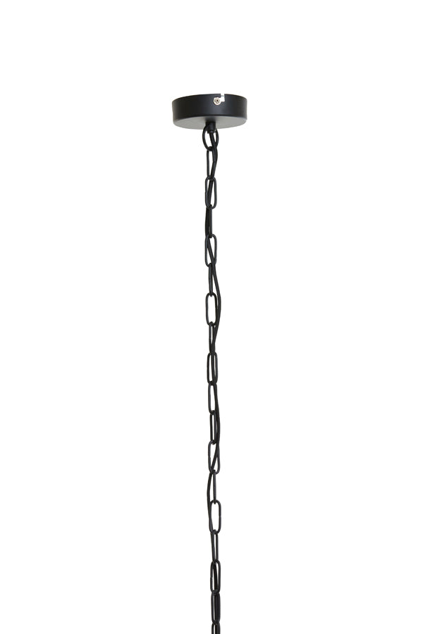 Light &amp; Living - Lampe suspendue 'Kasper' (Noir mat)