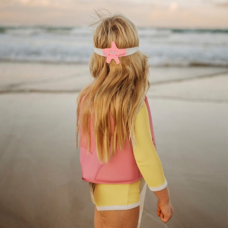 Sunnylife - Zwemvest voor kinderen 'Ocean Treasure' (Rose, 2-3 jaar)