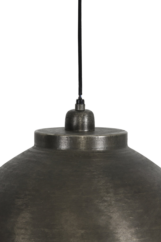 Light & Living - Hanglamp 'Kylie' (Dark Raw Nickel)