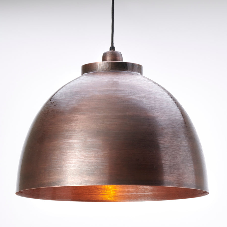 Light &amp; Living - Hängelampe 'Kylie' (Raw Antique Copper)