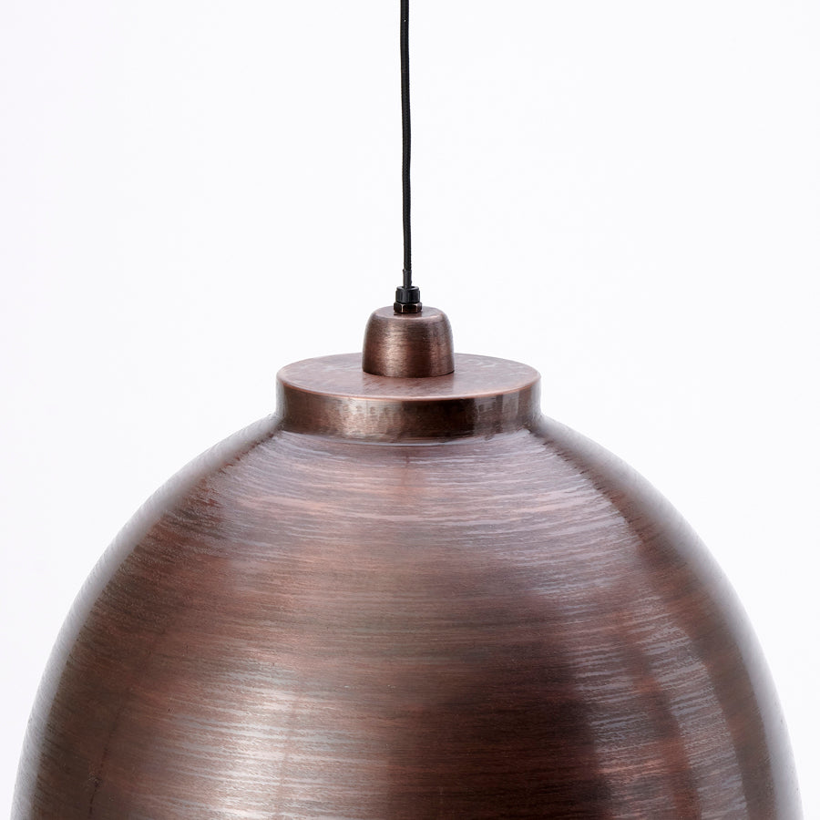 Light &amp; Living - Hängelampe 'Kylie' (Raw Antique Copper)