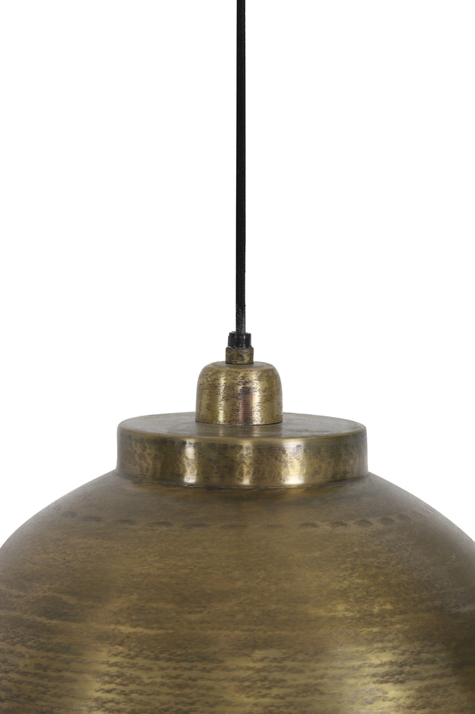 Light & Living - Hanglamp 'Kylie' (Raw Old Bronze)