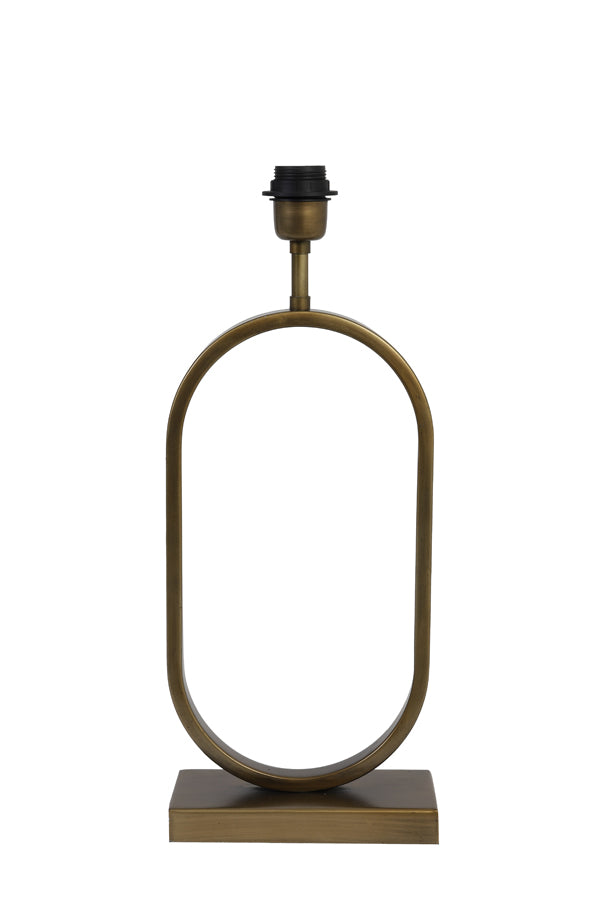 Light &amp; Living - Pied de lampe 'Jamiri' (45cm de haut, Bronze Antique)