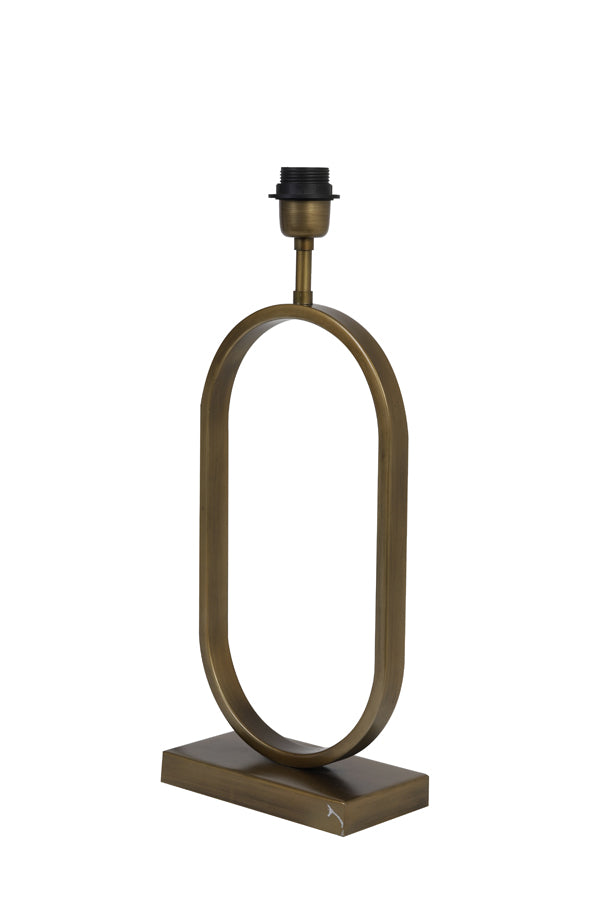 Light &amp; Living - Pied de lampe 'Jamiri' (45cm de haut, Bronze Antique)