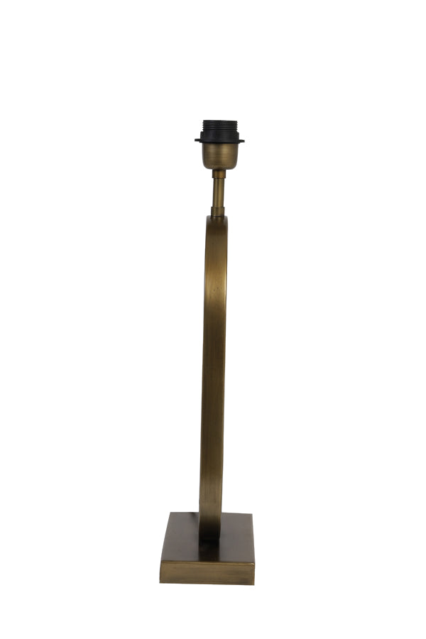 Licht &amp; Wohnen - Lampensockel 'Jamiri' (45cm hoch, Antikbronze)