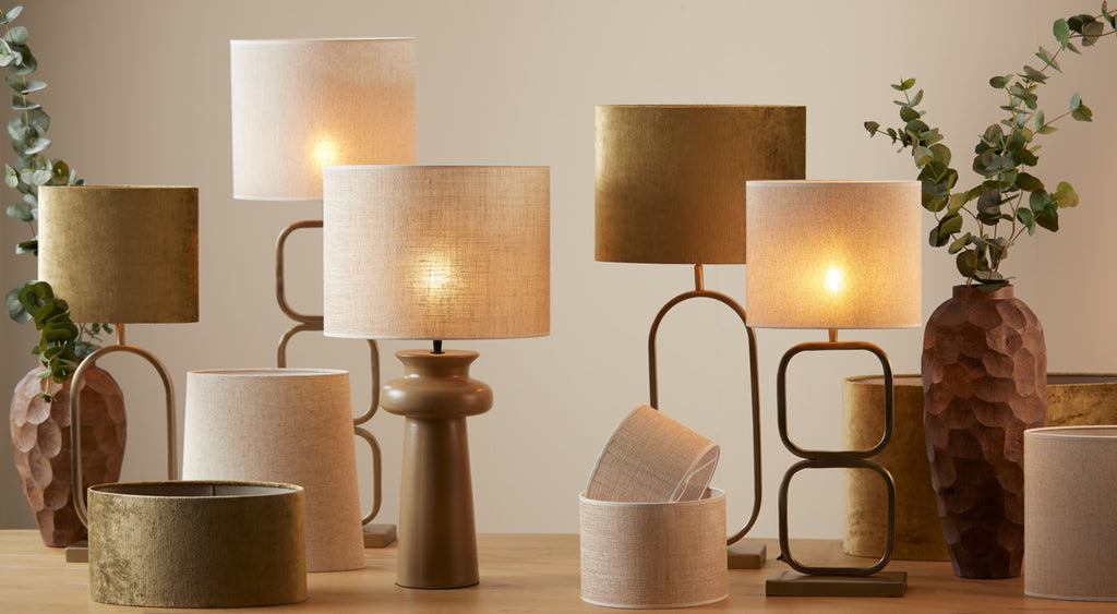 Light & Living - Lampenvoet 'Lutika' (46cm hoog, Light Gold)