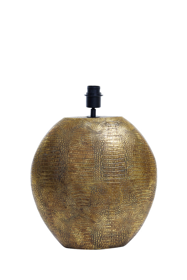 Light &amp; Living - Lampensockel 'Skeld' (39cm hoch, Antikbronze)