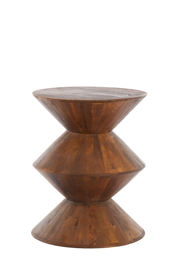 Light &amp; Living - Table d'appoint 'Larus' (Taille M, Bois de manguier, Marron)