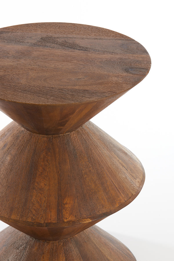 Light &amp; Living - Table d'appoint 'Larus' (Taille L, Bois de manguier, Marron)