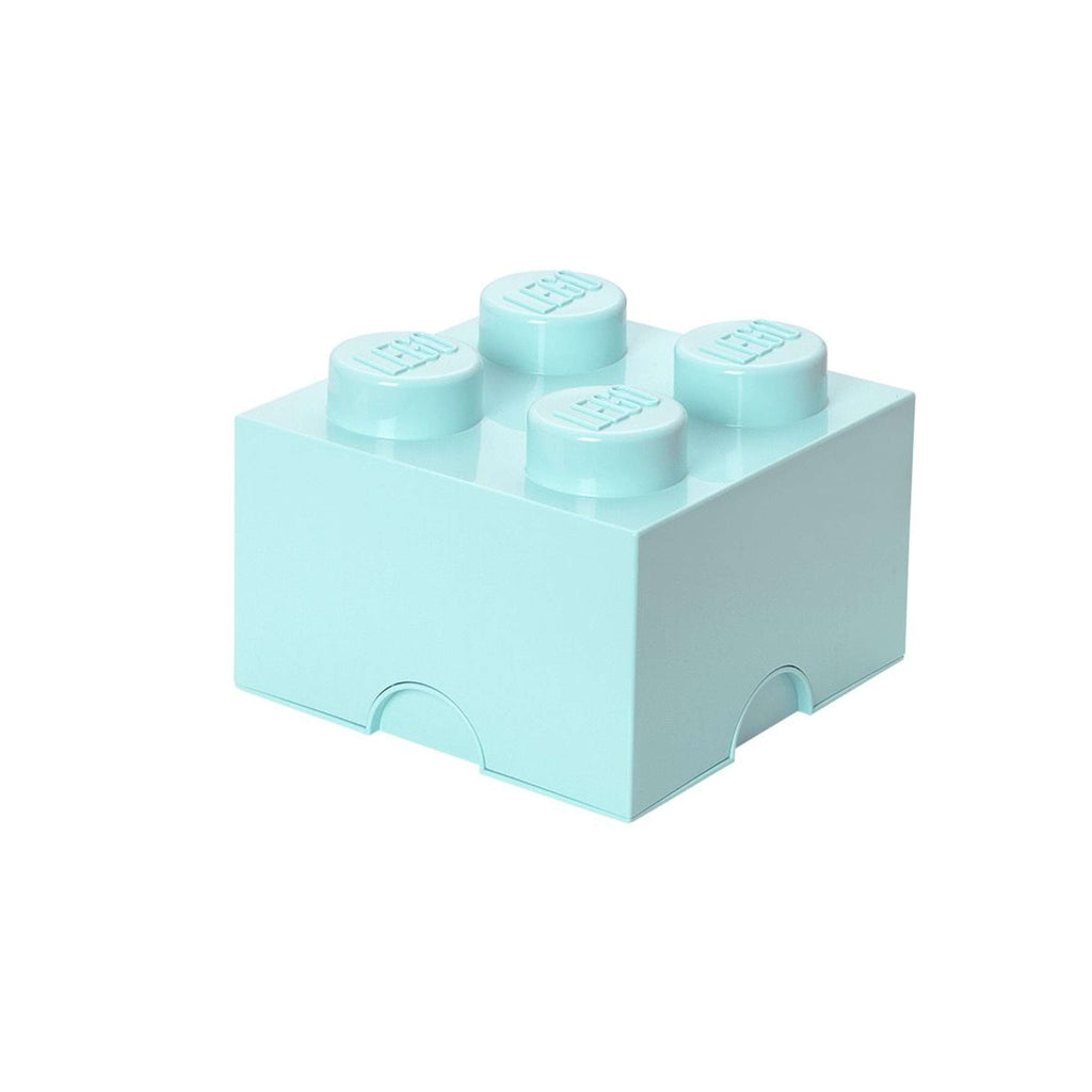 Lego - Opbergbox 'Brick 4' (Lichtblauw)