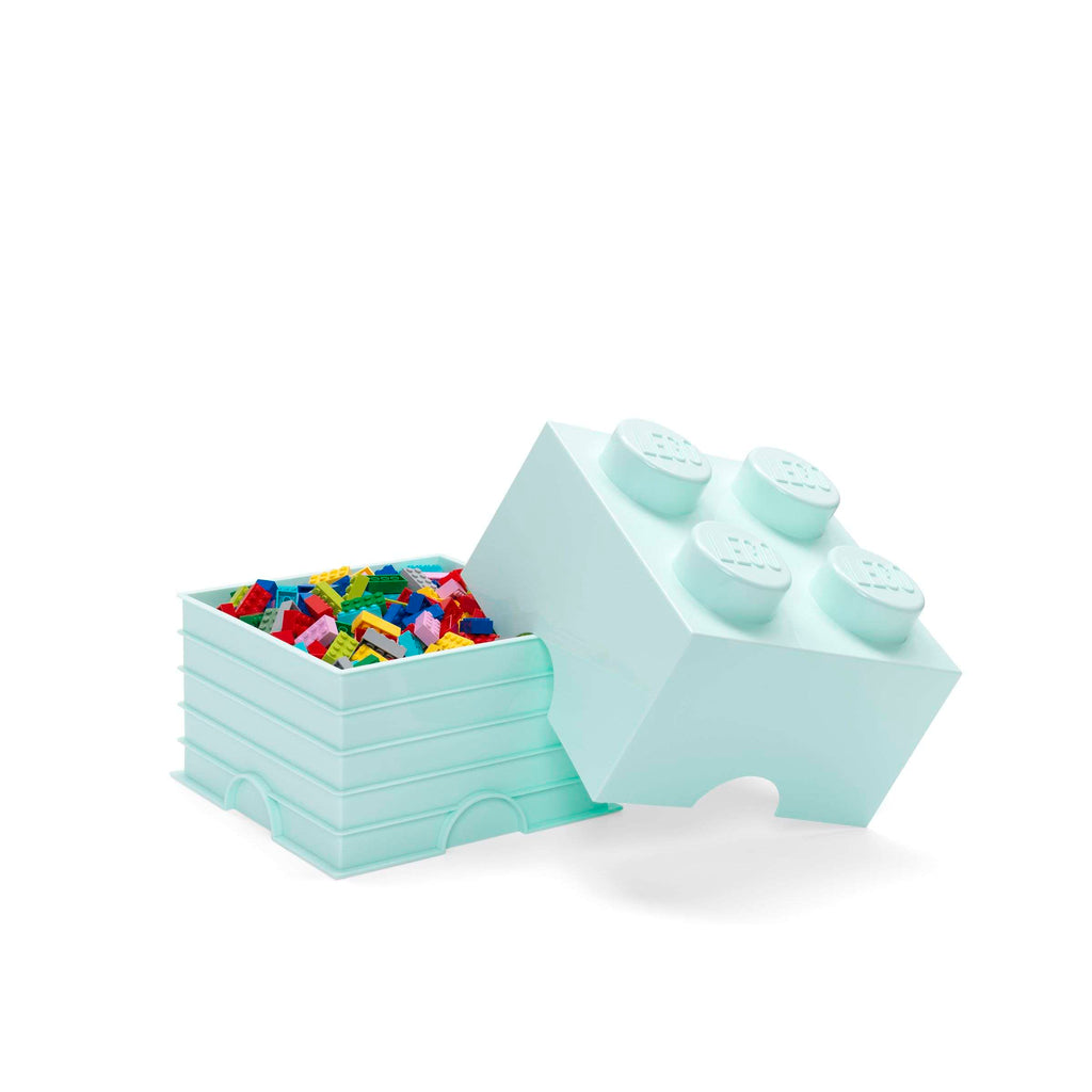 Lego - Opbergbox 'Brick 4' (Lichtblauw)