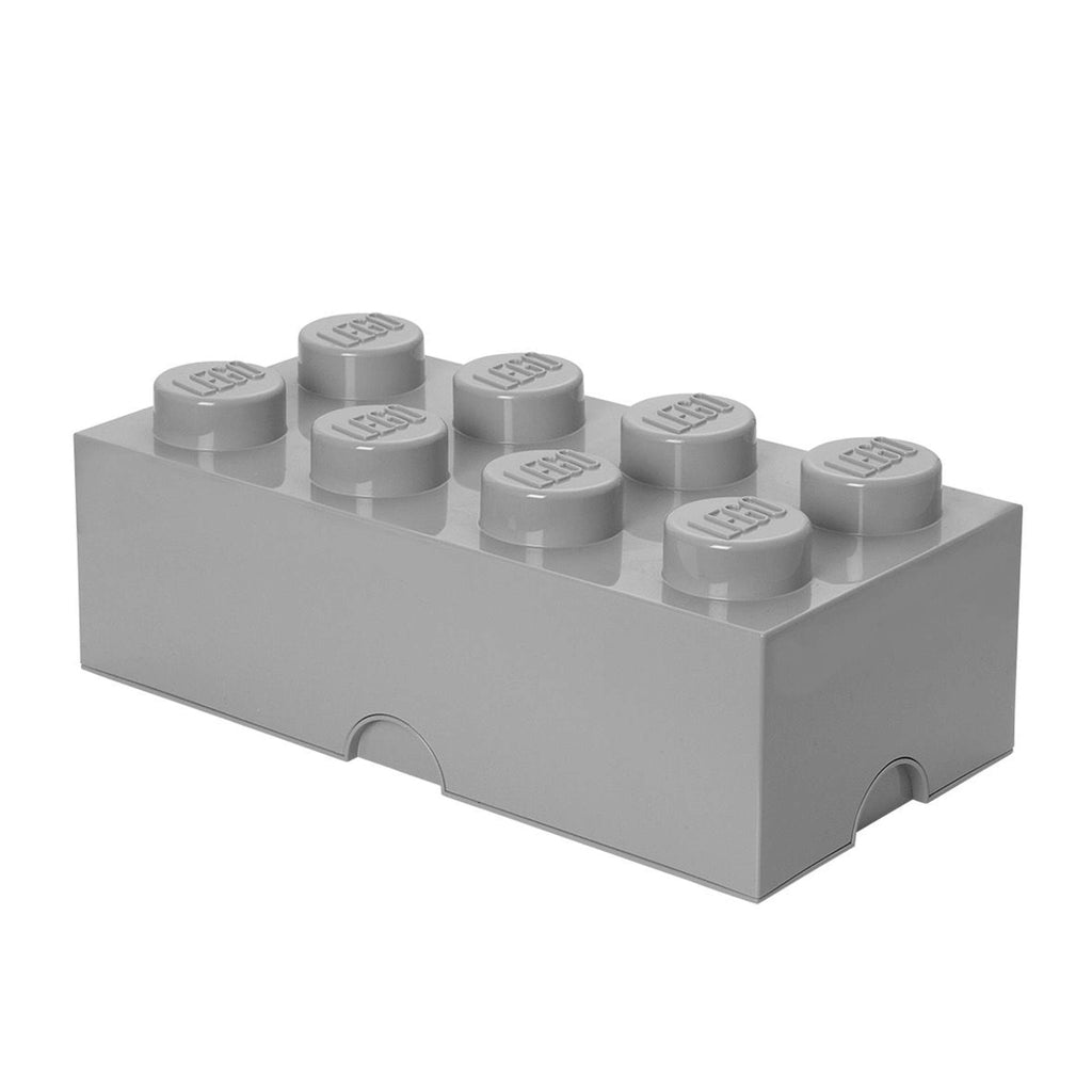 Lego - Opbergbox 'Brick 8' (Grijs)