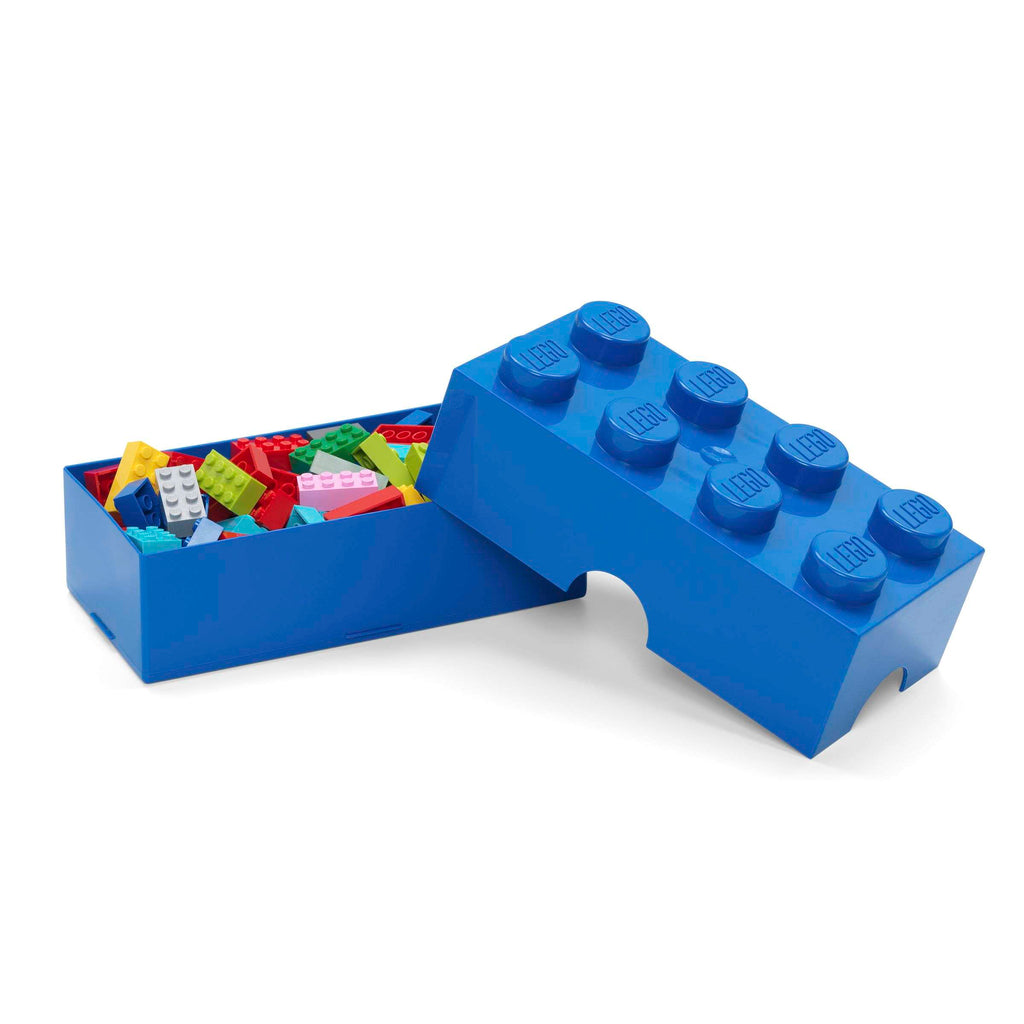 Lego - Lunchbox 'Brick 8' (Blauw)