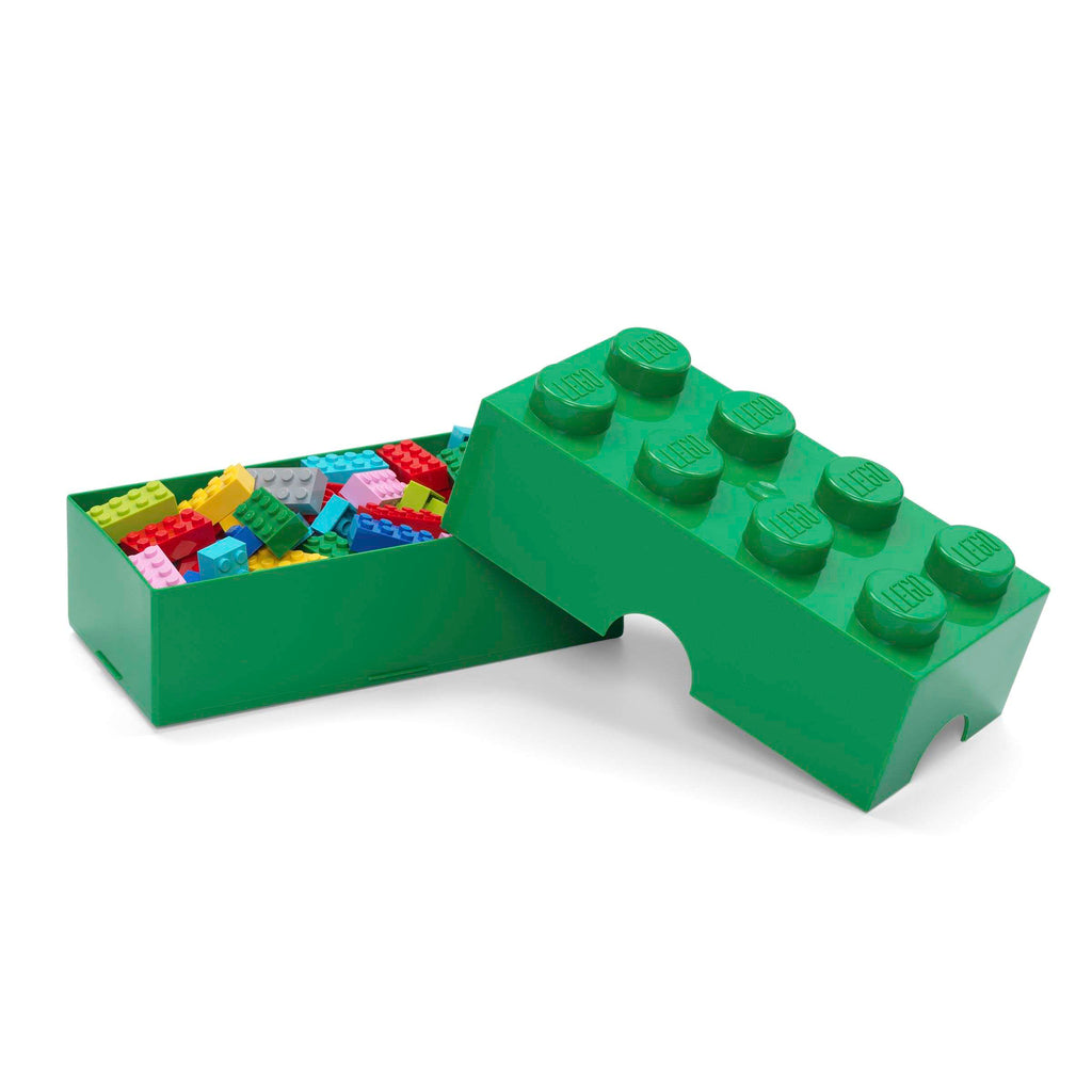 Lego - Lunchbox 'Brick 8' (Groen)