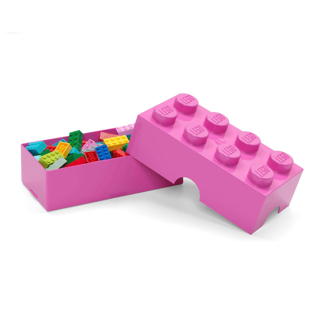 Lego - Boîte à lunch 'Brick 8' (Rose)