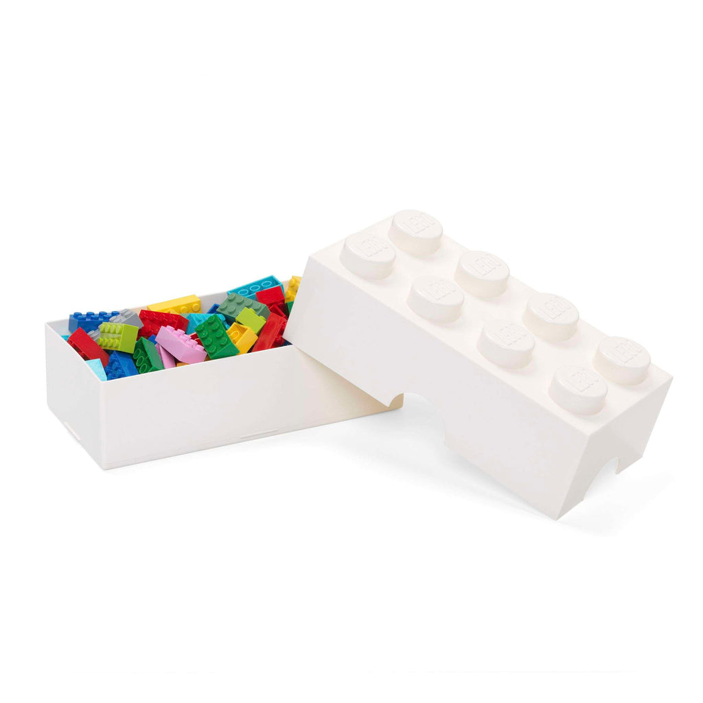 Lego - Lunchbox 'Brick 8' (Weiß)