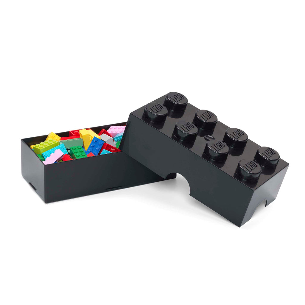 Lego - Lunchbox 'Brick 8' (Schwarz)