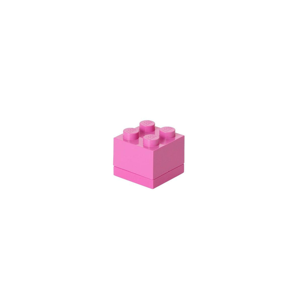Lego - Opbergbox 'Mini Brick 4' (Roze)