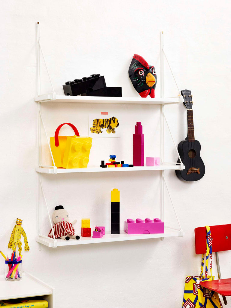 Lego - Opbergbox 'Mini Brick 4' (Roze)