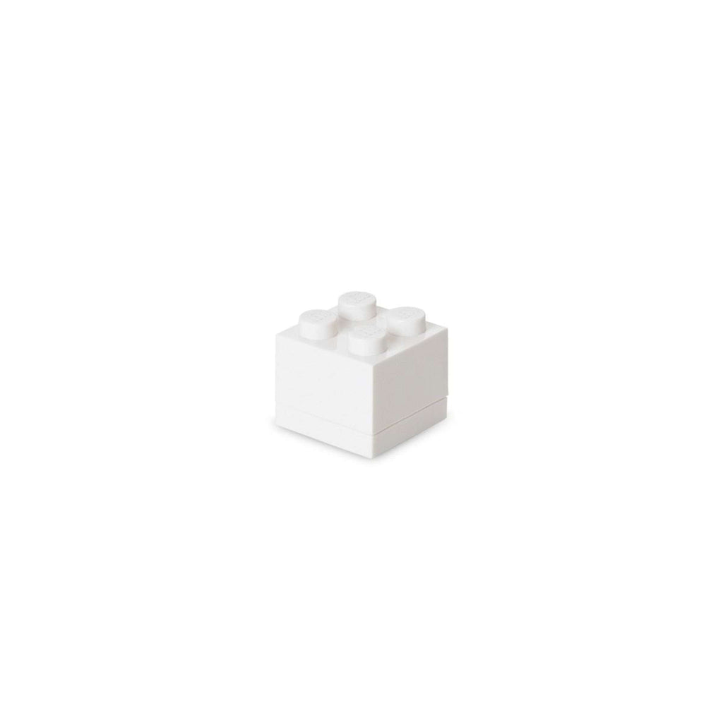 Lego - Opbergbox 'Mini Brick 4' (Wit)
