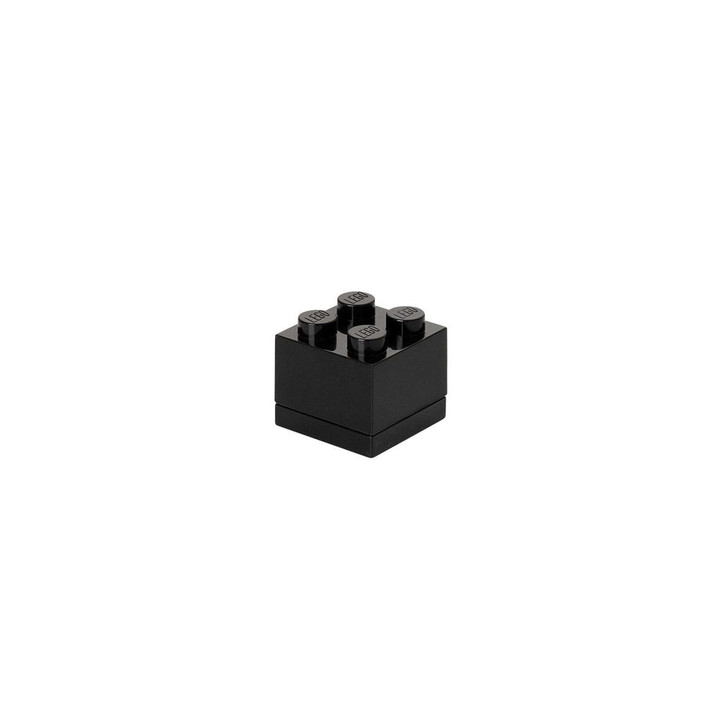 Lego - Opbergbox 'Mini Brick 4' (Zwart)