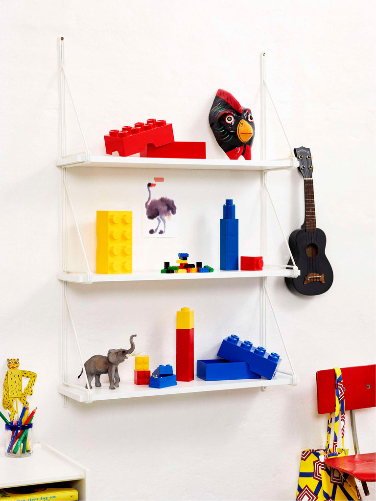Lego - Opbergbox 'Mini Brick 8' (Donkerblauw)