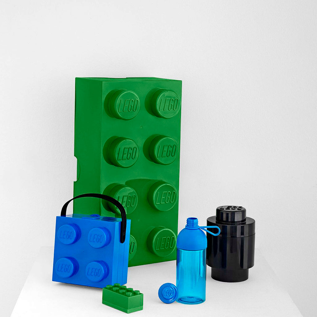 Lego - Opbergbox 'Mini Brick 8' (Groen)