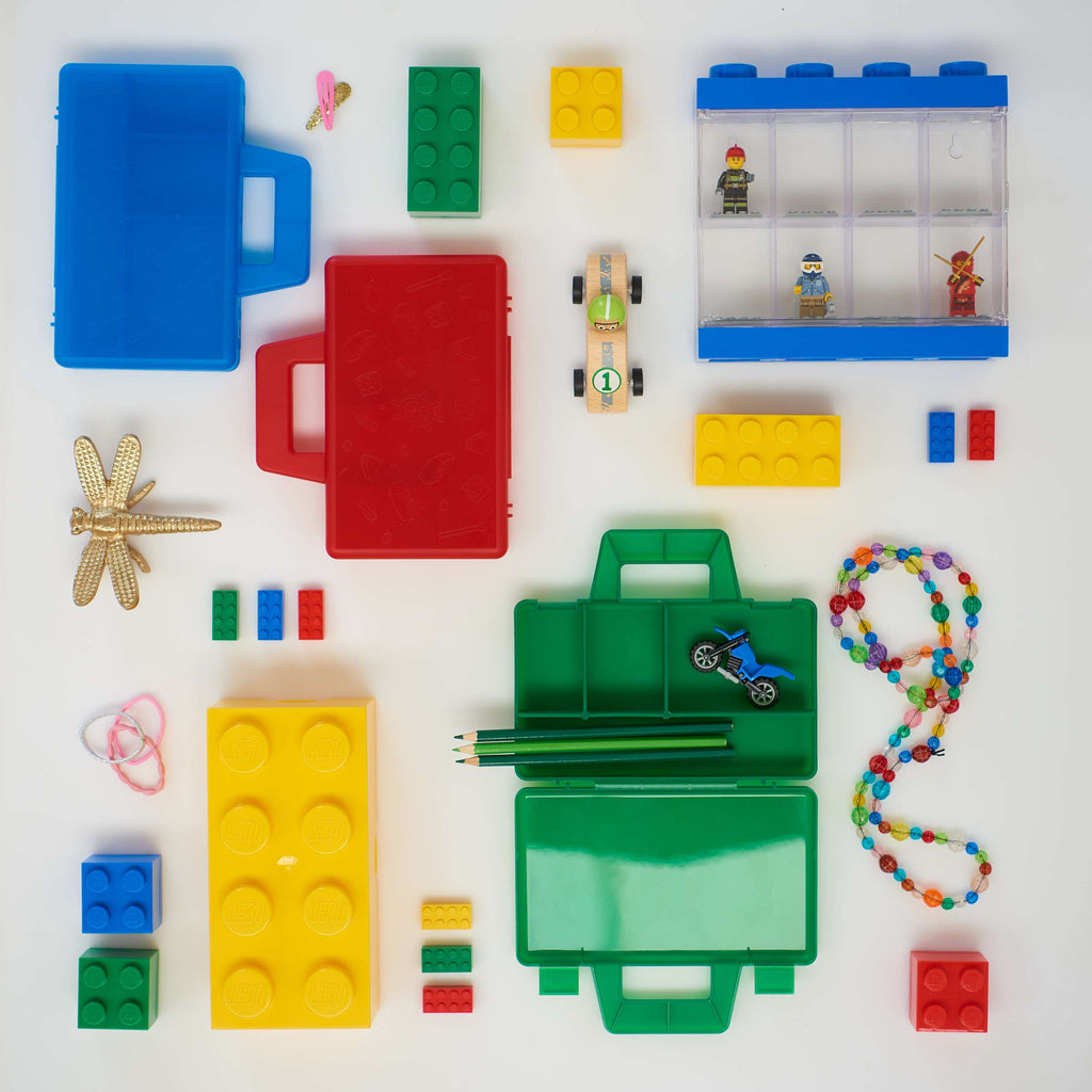 Lego - Opbergbox 'Mini Brick 8' (Geel)