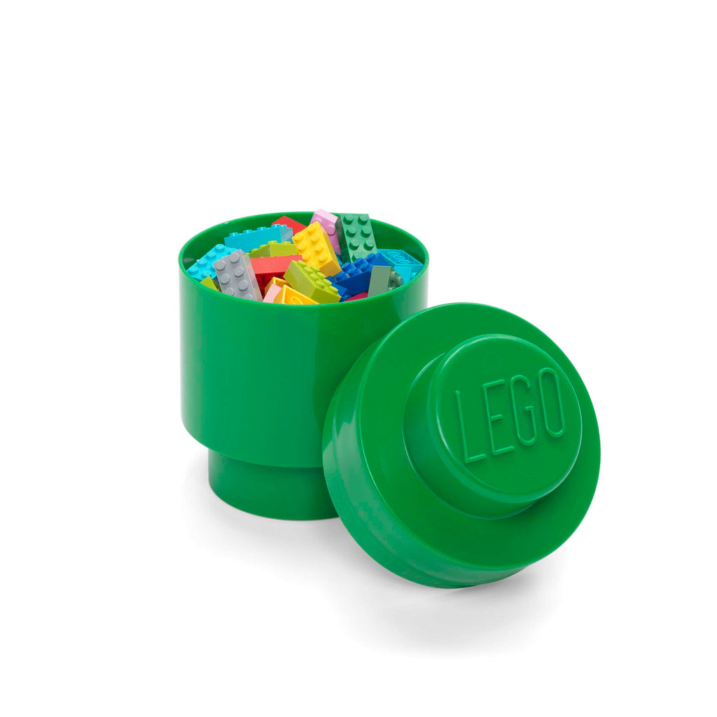 Lego - Opbergbox 'Brick 1' (Rond, Groen)