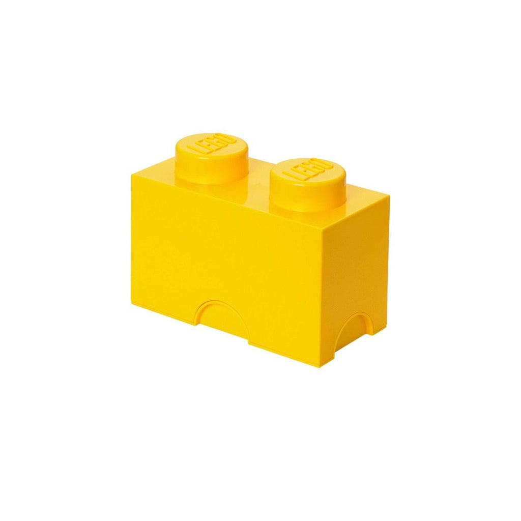 Lego - Boîte de rangement 'Brick 2' (Jaune)