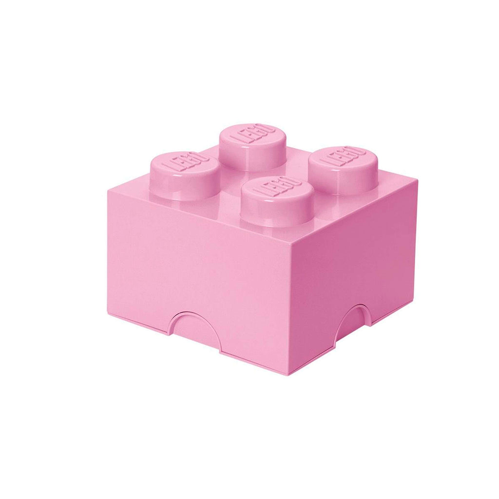 Lego - Opbergbox 'Brick 4' (Lichtroze)
