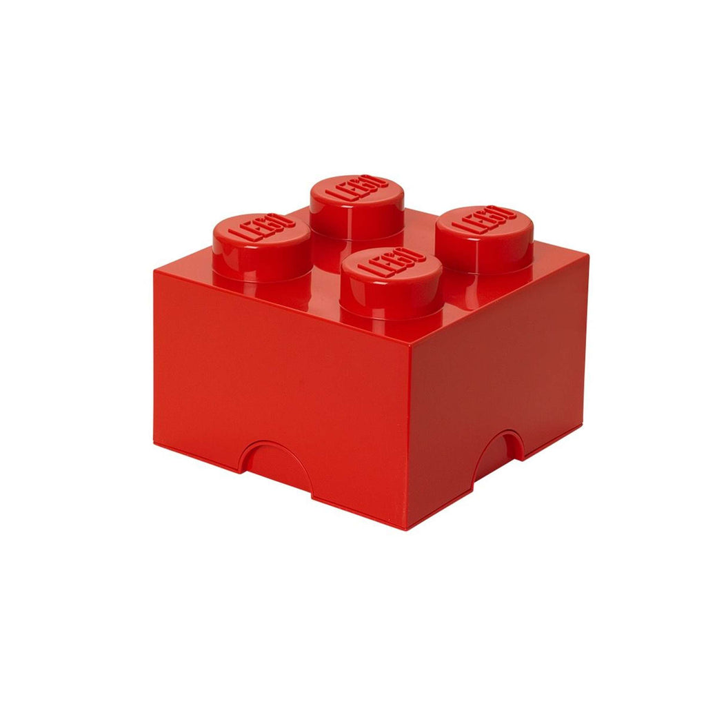 Lego - Opbergbox 'Brick 4' (Rood)