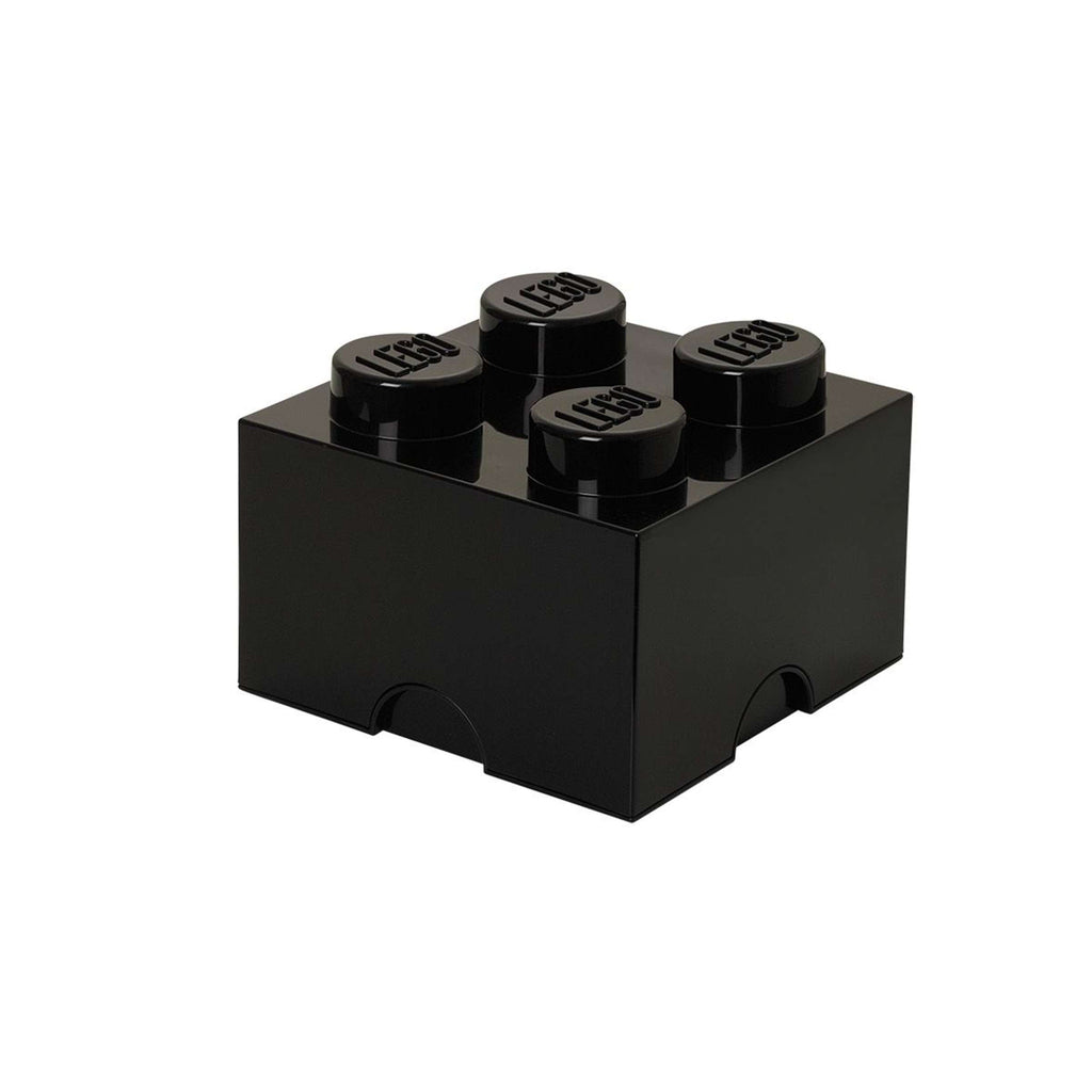 Lego - Opbergbox 'Brick 4' (Zwart)
