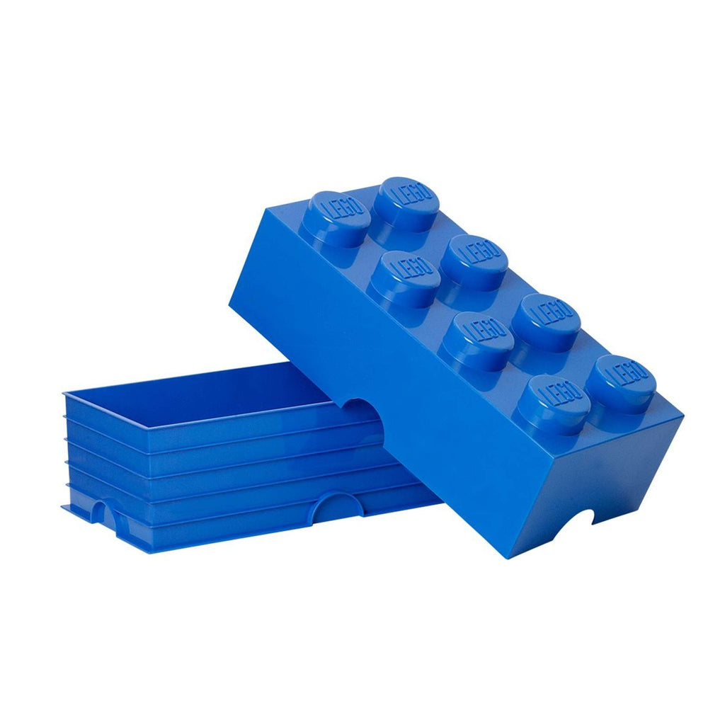 Lego - Opbergbox 'Brick 8' (Blauw)