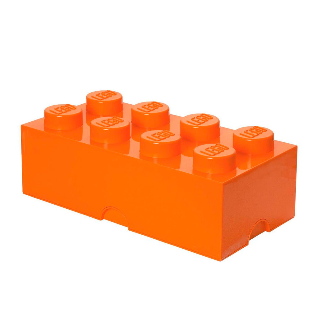 Lego - Opbergbox 'Brick 8' (Oranje)