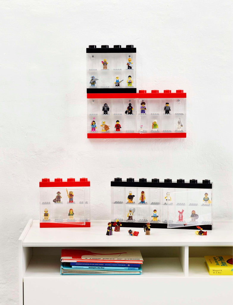 Lego - Vitrine 'Minifigure 16' (Rood)